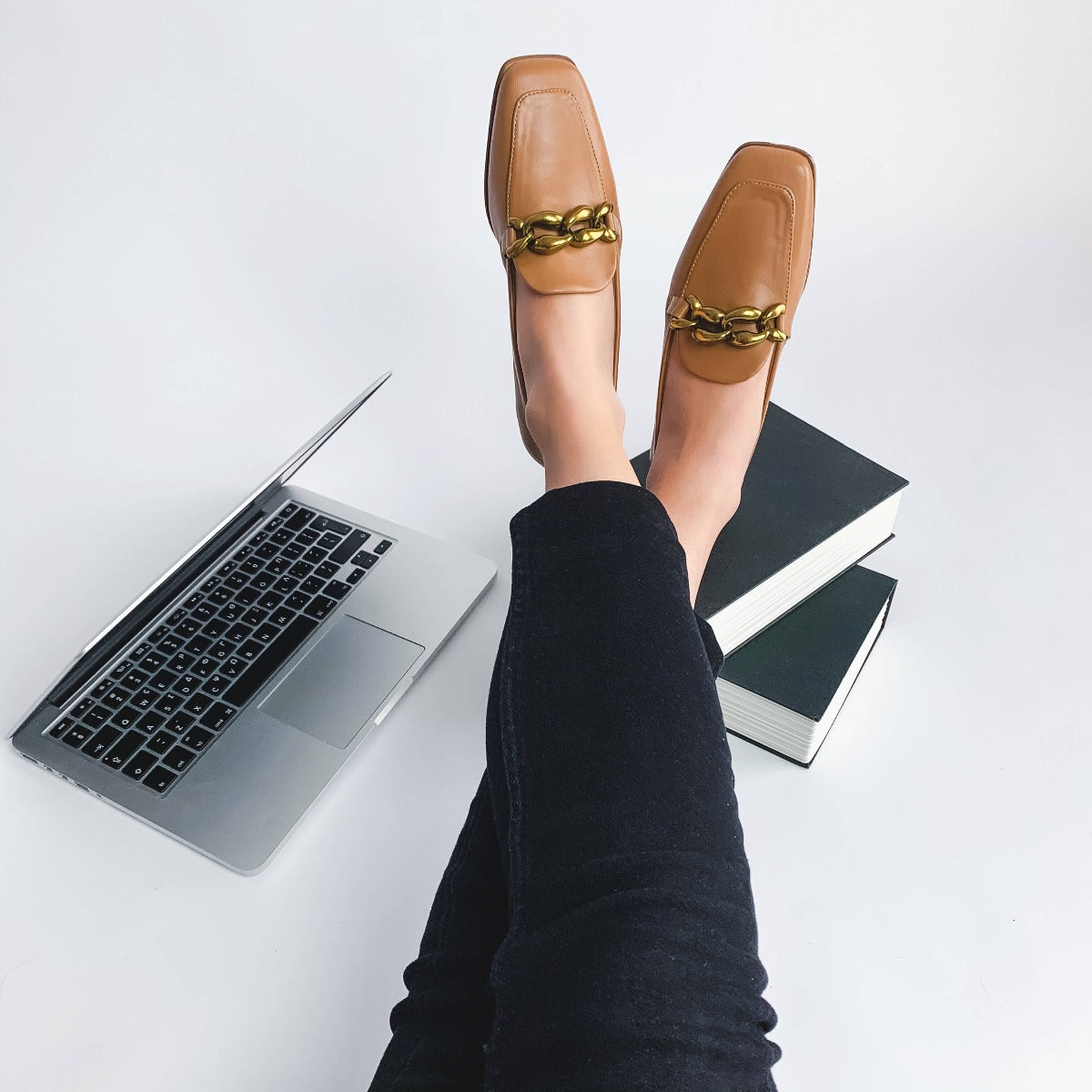 IQSHOES 107.C1131 Κάμελ Γυναικείο Μοκασίνι