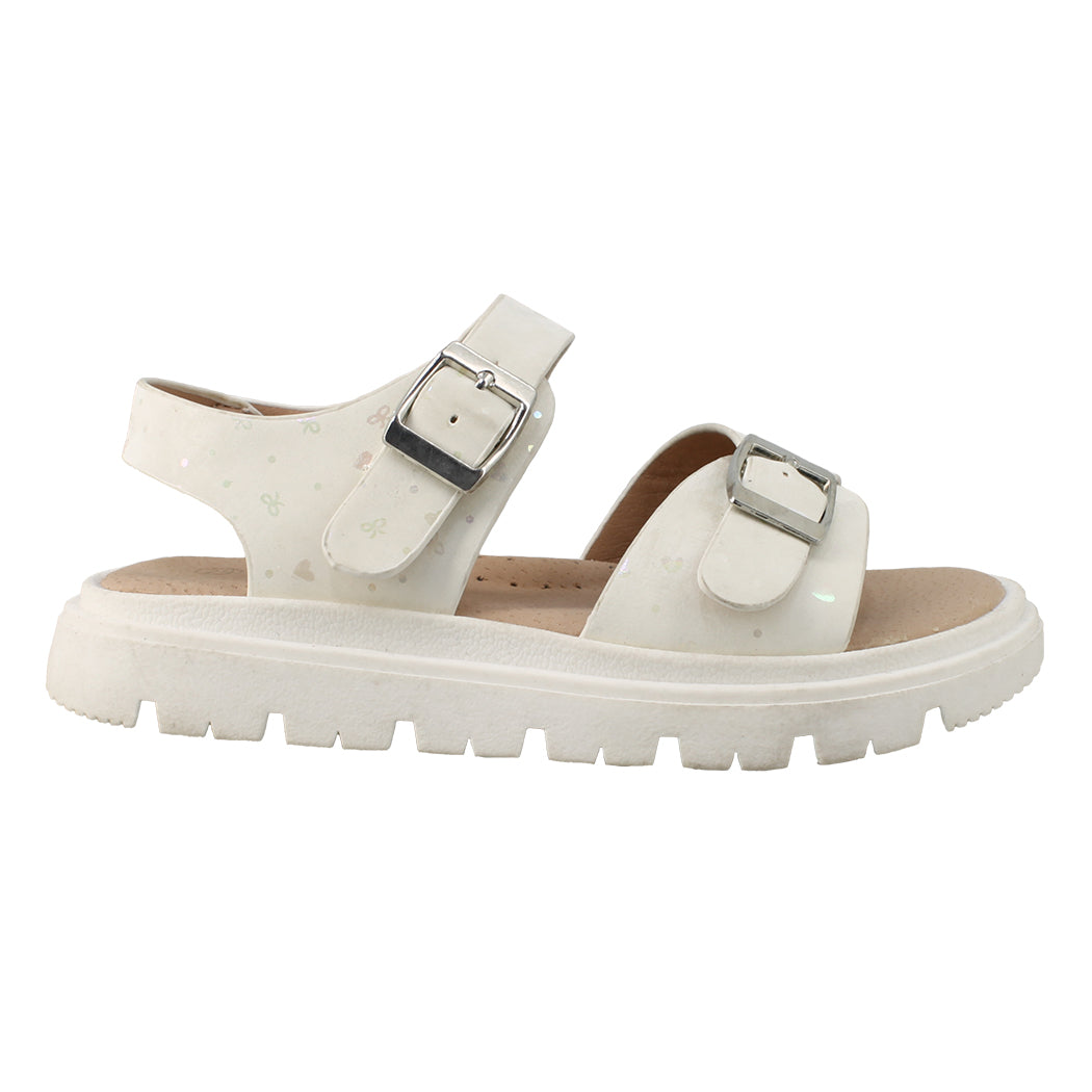 IQKIDS 19.CLOVER-200 Λευκό Πέδιλο Για Κορίτσια