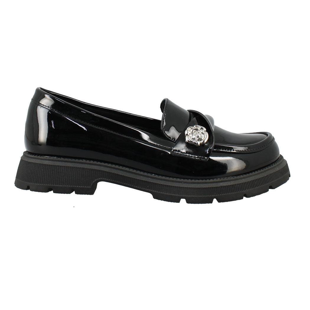 IQKIDS 19.IRINI-195 Μαύρο Λουστρίνι loafer Για Κορίτσια