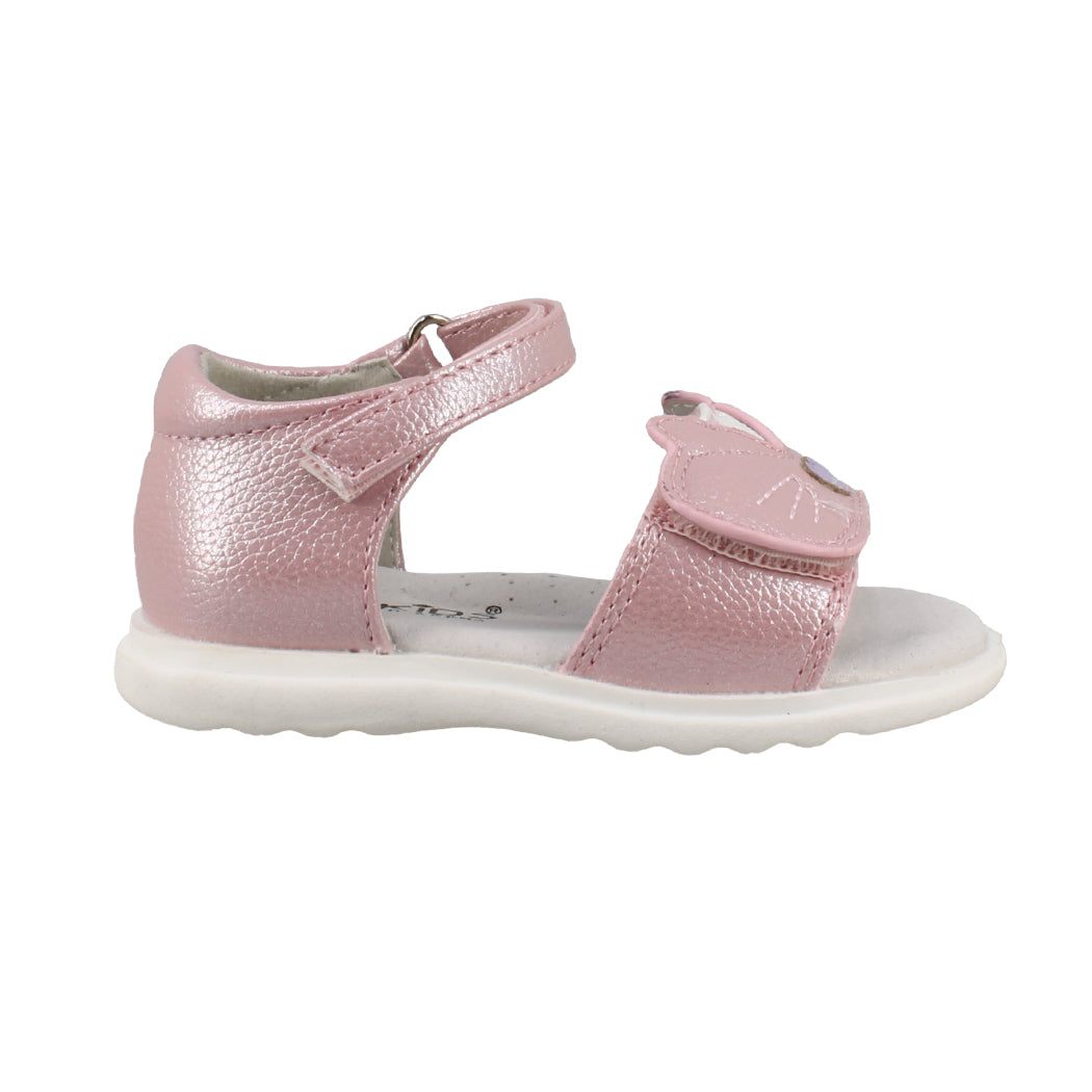 IQKIDS 19.LANA-200 Ροζ Αυτοκόλλητο Πέδιλο Για Κορίτσια