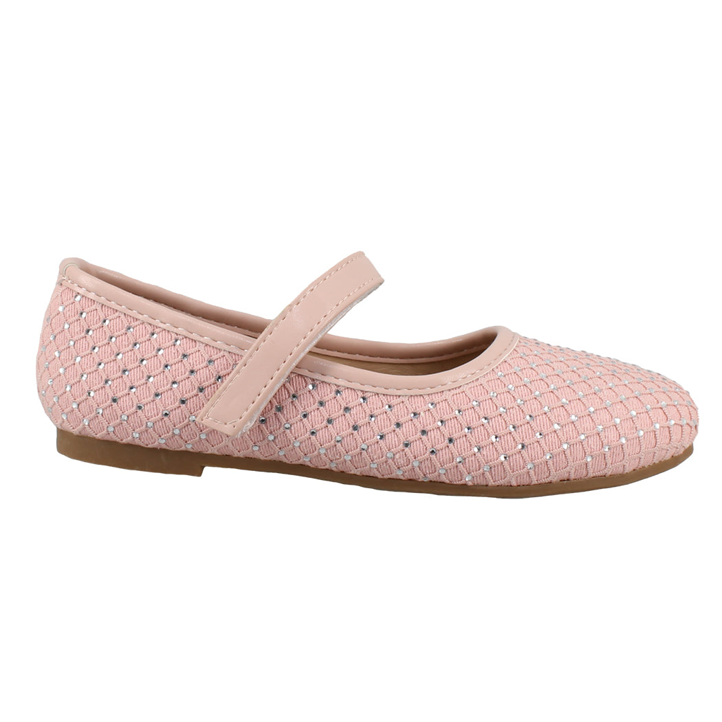 IQKIDS 19.MAKANA-200 Ροζ Μπαλαρίνα Για Κορίτσια Με Στρασάκια