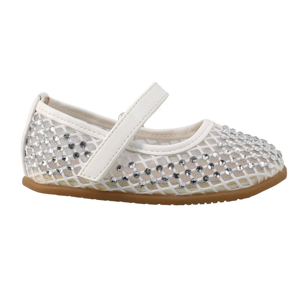 IQKIDS 19.MILO-200 Λευκή Μπαλαρίνα Για Κορίτσια