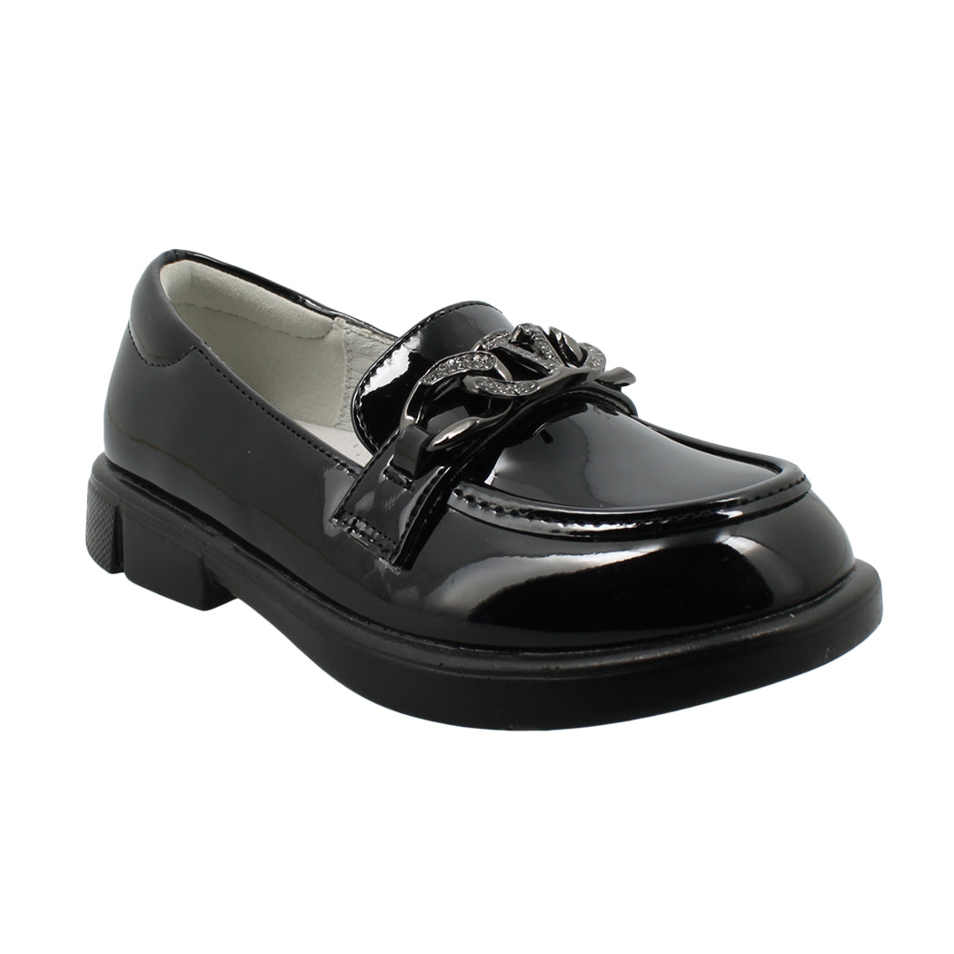 IQKIDS 19.ROVAN-185 Μαύρο Loafer