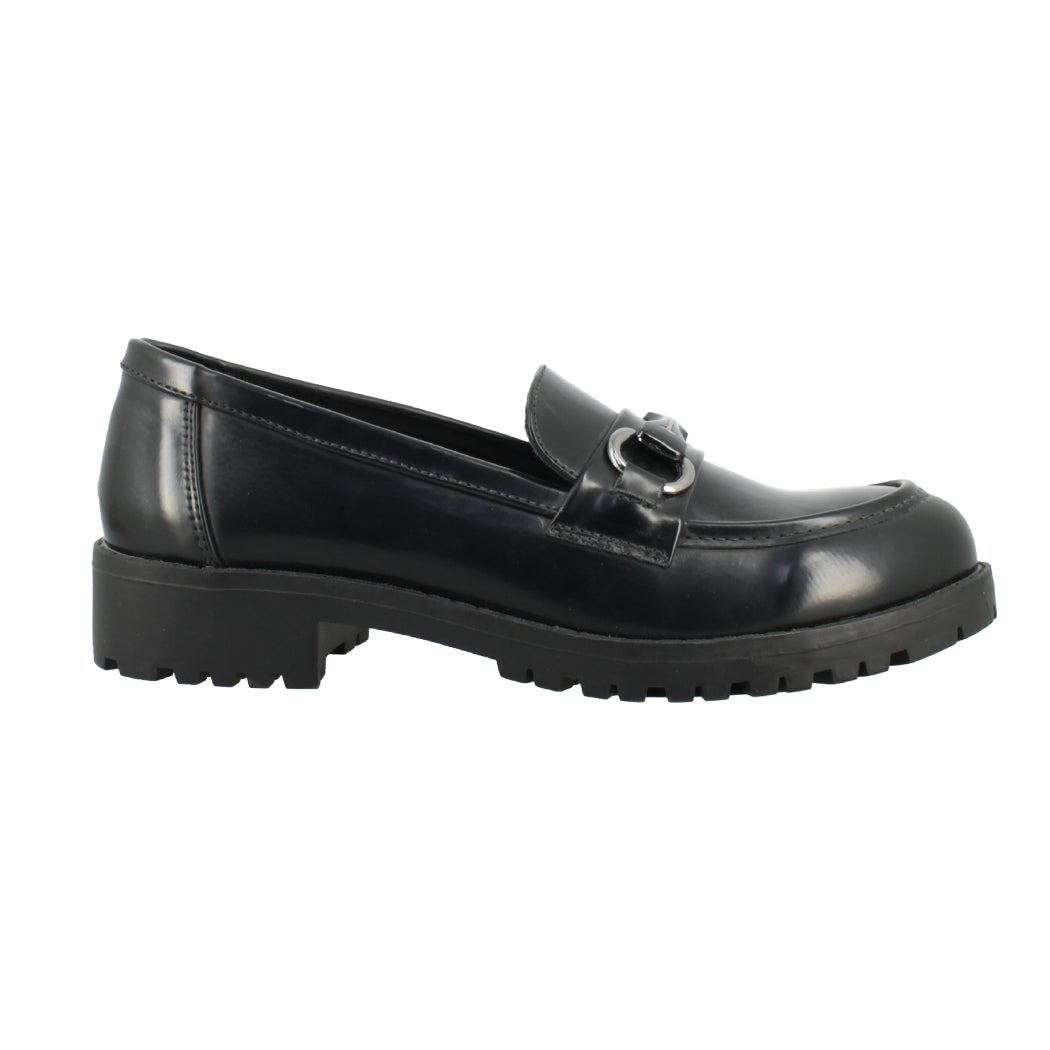 ANTRIN 28.ELASA-205 Μαύρο Loafer Γυναικείο