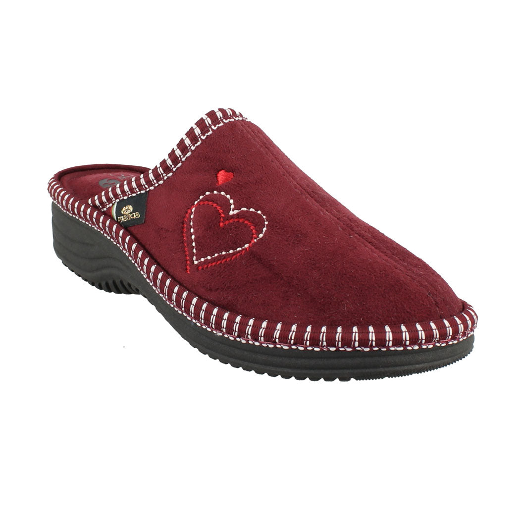 SPESITA 38.2501 Μπορντό Γυναικεία Βελούδινη Παντόφλα