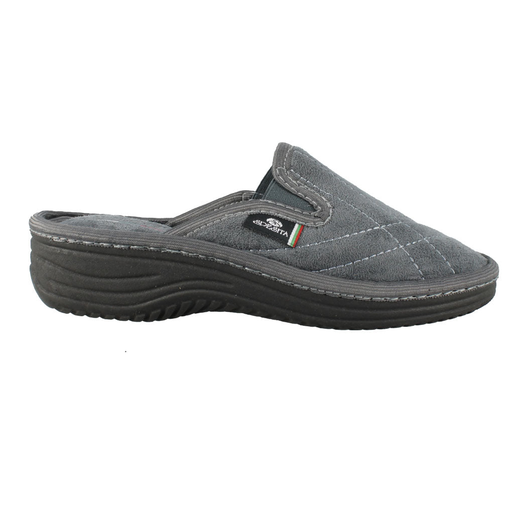 SPESITA 38.2507 Γκρι Γυναικεία Παντόφλα ΜεΓαζιά Και Λαστιχάκια