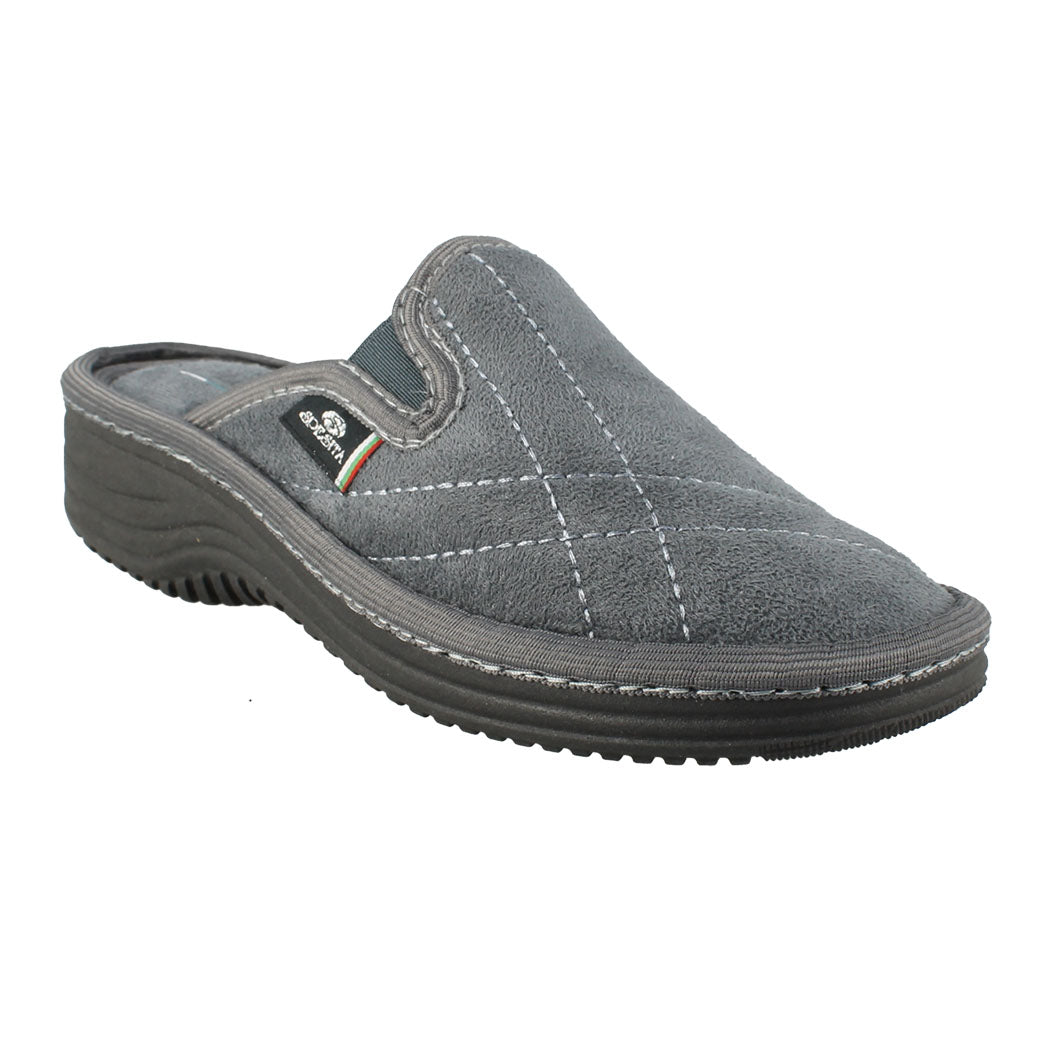 SPESITA 38.2507 Γκρι Γυναικεία Παντόφλα ΜεΓαζιά Και Λαστιχάκια