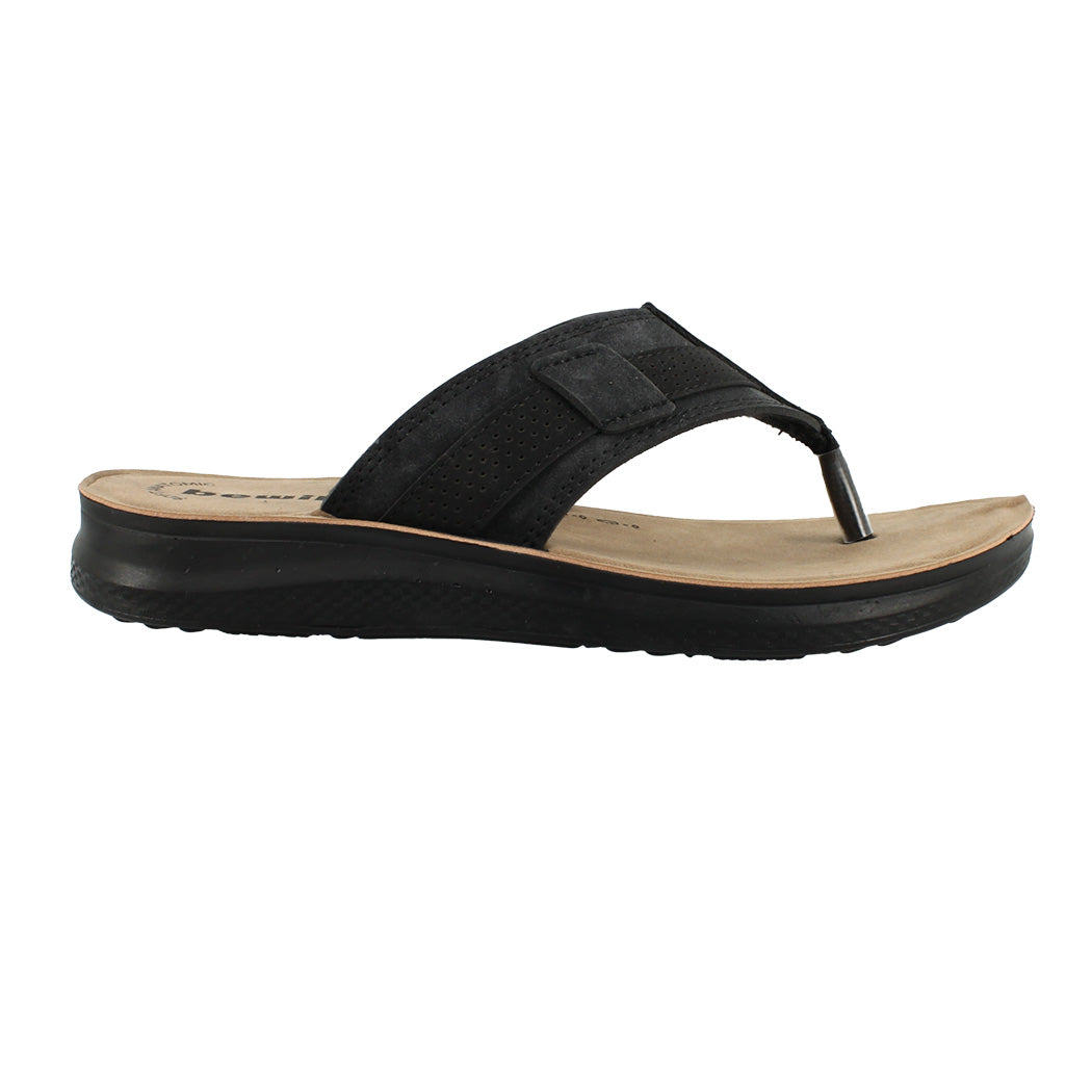BEWILD 56.S698-4865 Μαύρη Δίχαλη Ανδρική Παντόφλα