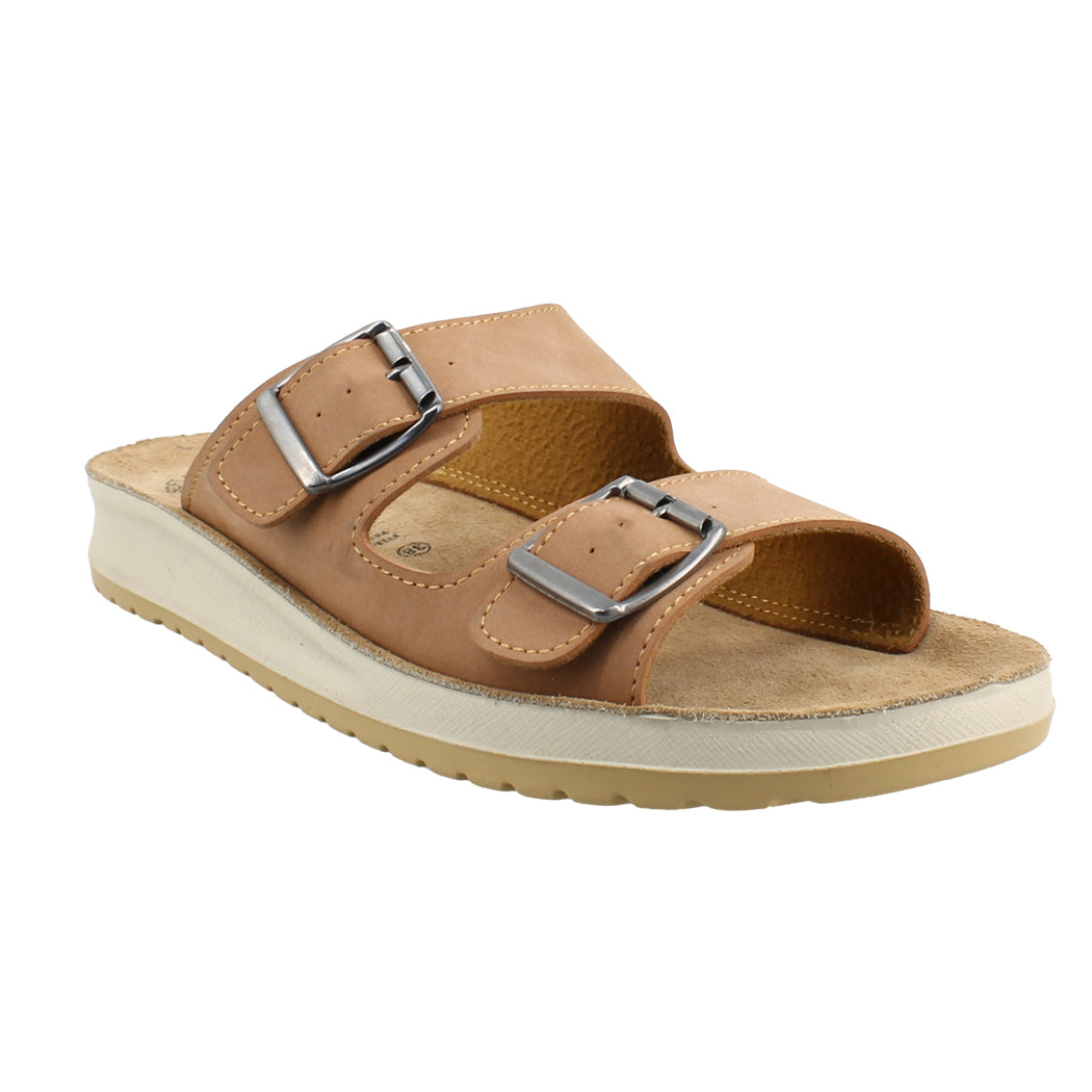 TIGLIO  56.S688-6561 Κάμελ Γυναικείο Σανδάλι Με Τοκάδες