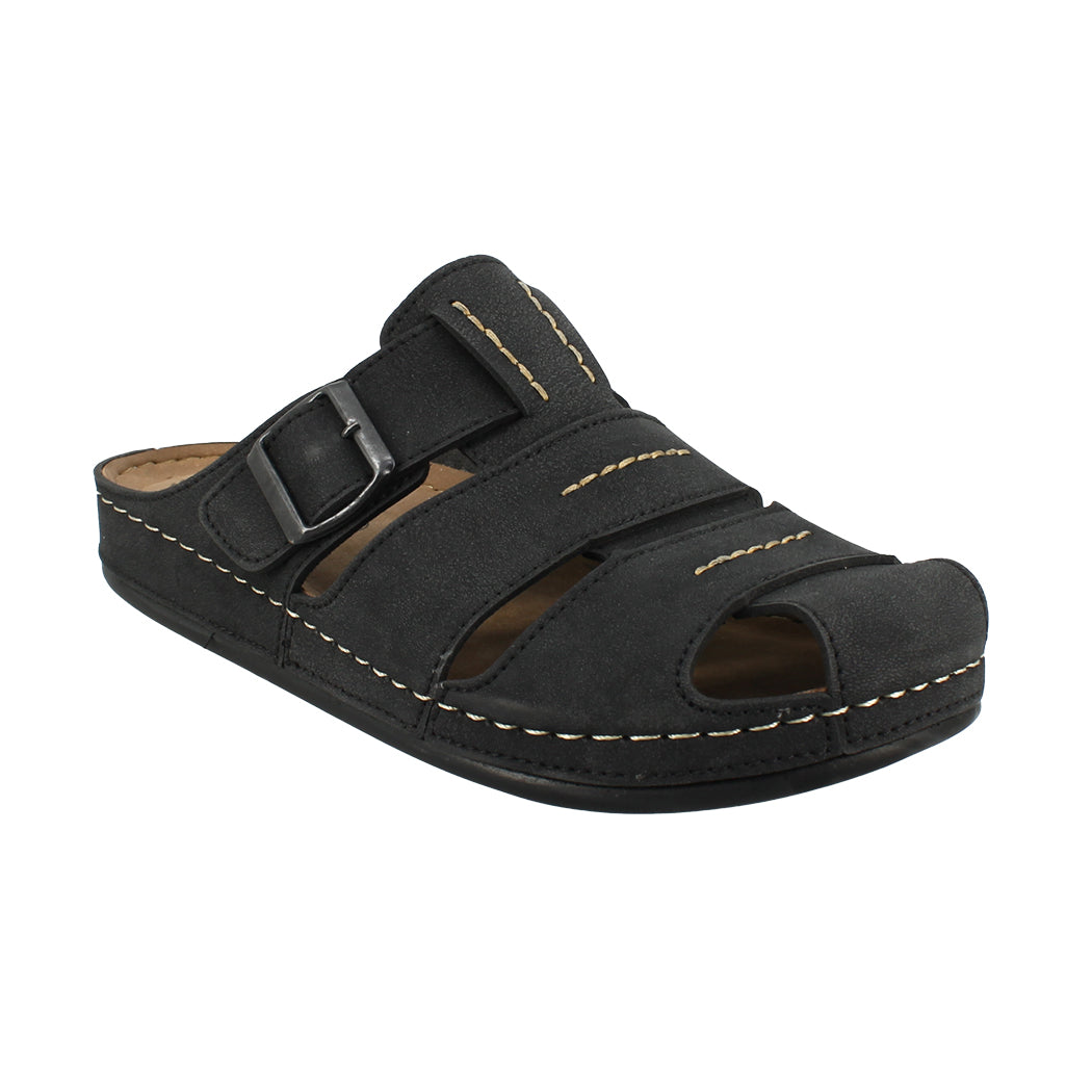 BEWILD 56.S698-4823 Μαύρο Ανδρικό Πέδιλο