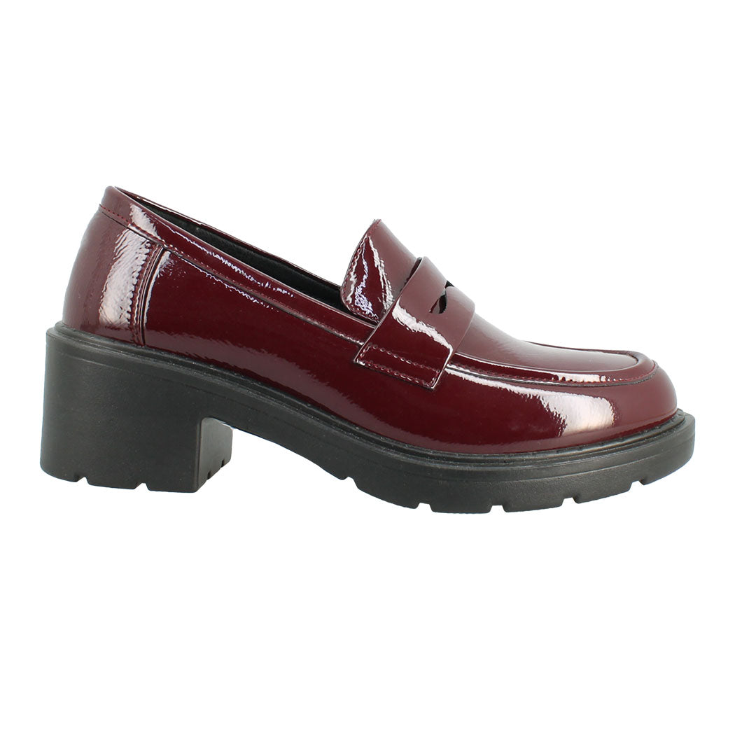 ANTRIN 73.ARTEMIS-195 Μπορντό Loafer Γυναικείο