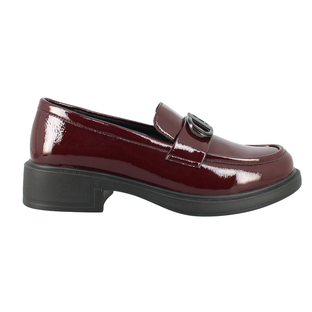 ANTRIN SOFT 73.DALIA-205 Μπορντό Loafer Γυναικείο
