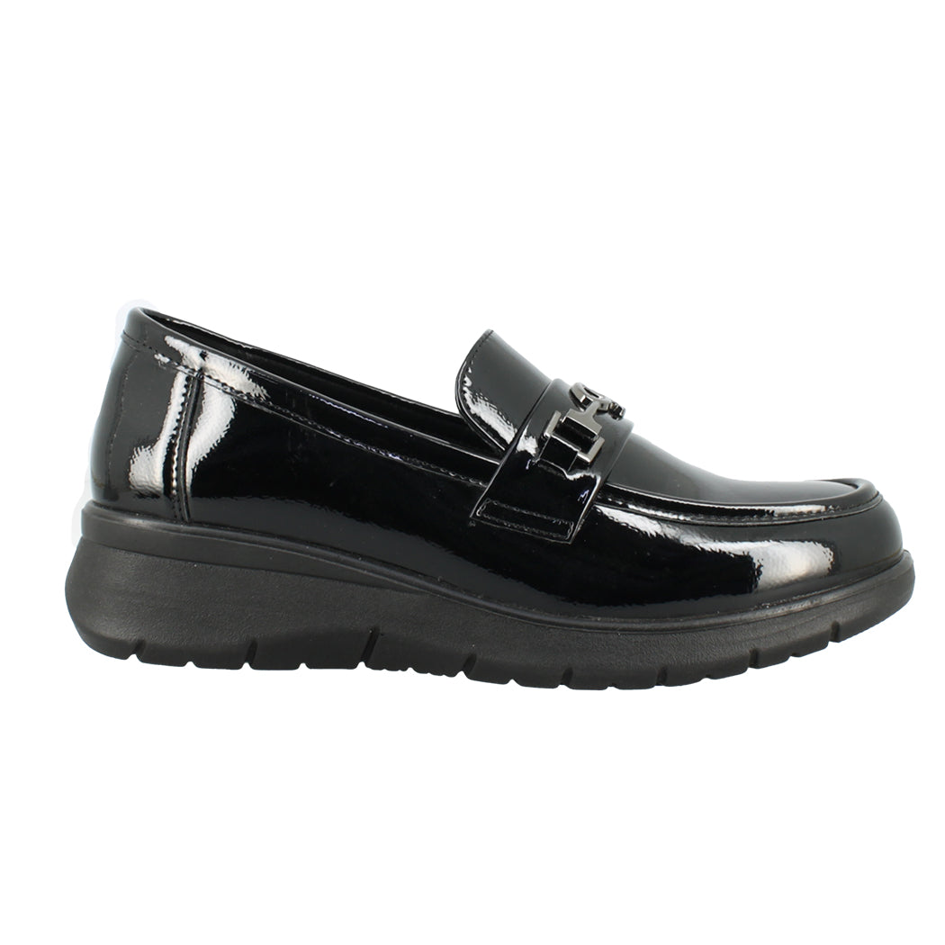 ANTRIN SOFT 73.INO-205 Μαύρο Loafer Γυναικείο