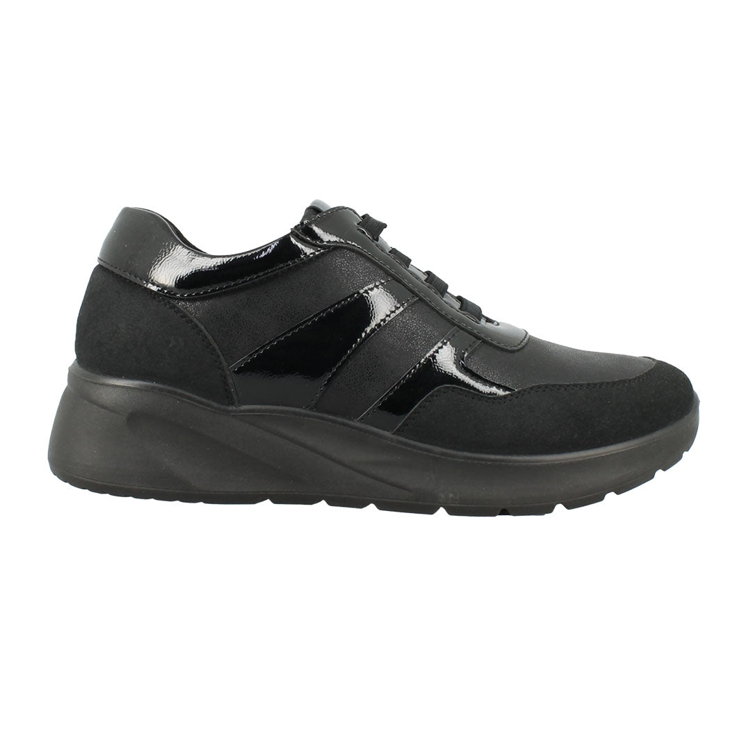 ANTRIN SOFT 73.KARDIAN-195 Μαύρο Sneaker Γυναικείο