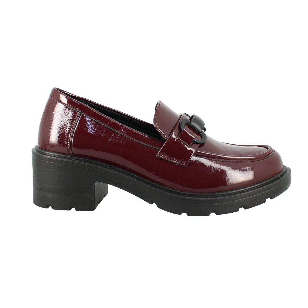 ANTRIN SOFT 74.MIRELA-205 Μπορντό Γυναικείο Loafer