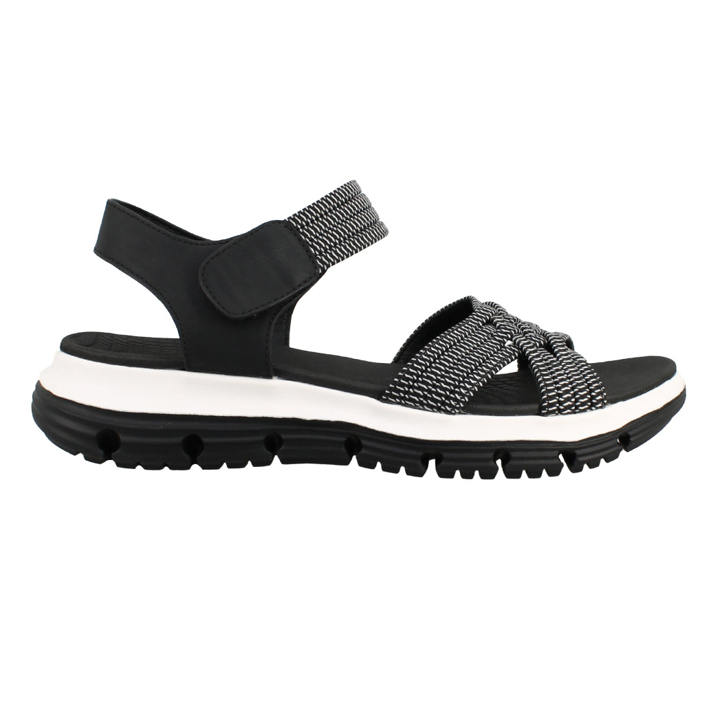 ANTRIN SOFT 81.MADISON-200 Μαύρο Πέδιλο Γυναικείο Με Λάστιχα