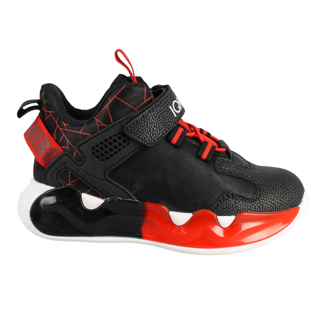 IQKIDS 92.DOKER-195 Κόκκινο Αθλητικό Μποτάκι Με Δερμάτινο Πάτο Για Αγόρια