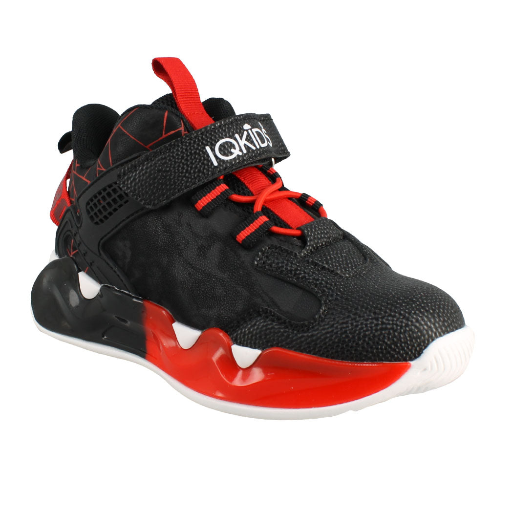 IQKIDS 92.DOKER-195 Κόκκινο Αθλητικό Μποτάκι Με Δερμάτινο Πάτο Για Αγόρια