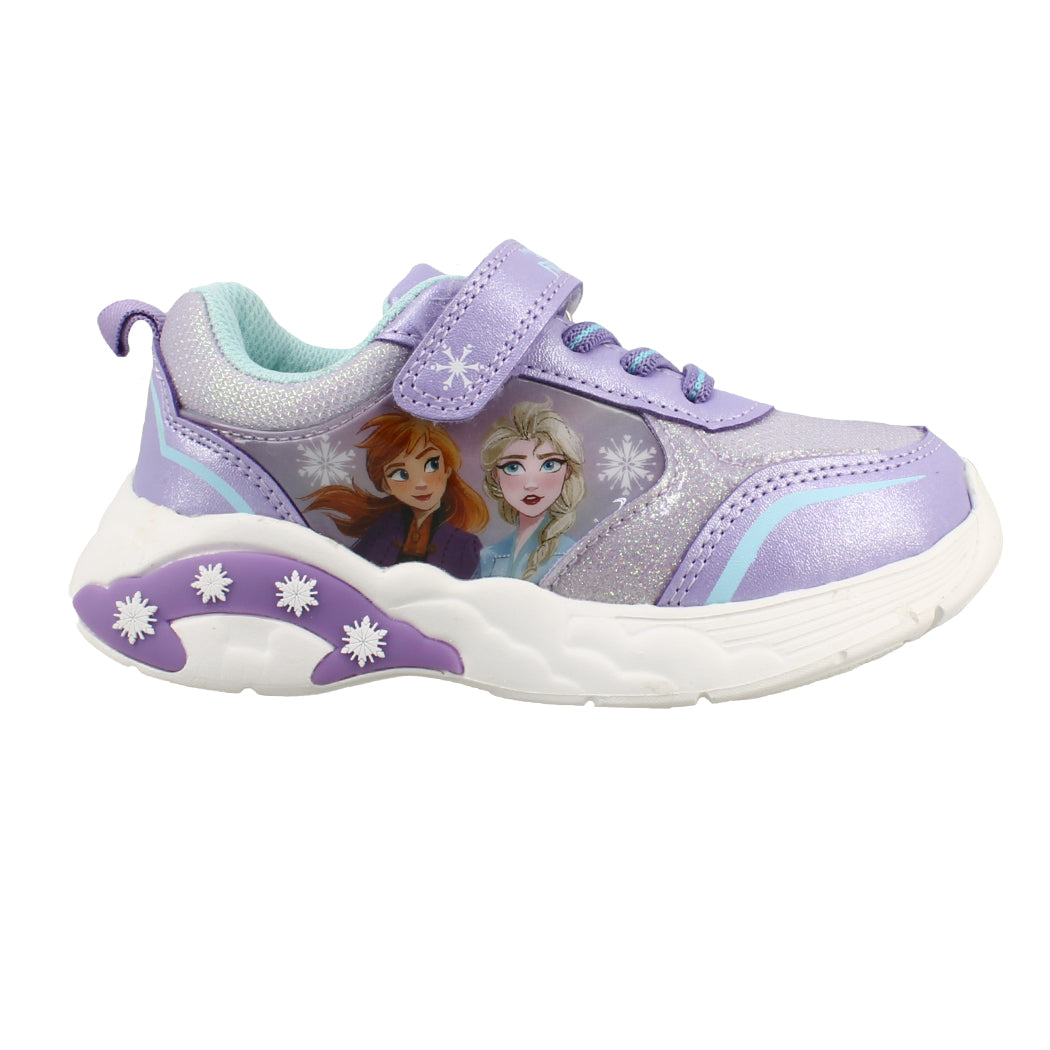 FROZEN 29.D14643MC Λιλά Αθλητικά Με Φωτάκια Για Κορίτσια
