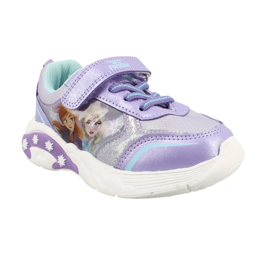 FROZEN 29.D14643MC Λιλά Αθλητικά Με Φωτάκια Για Κορίτσια