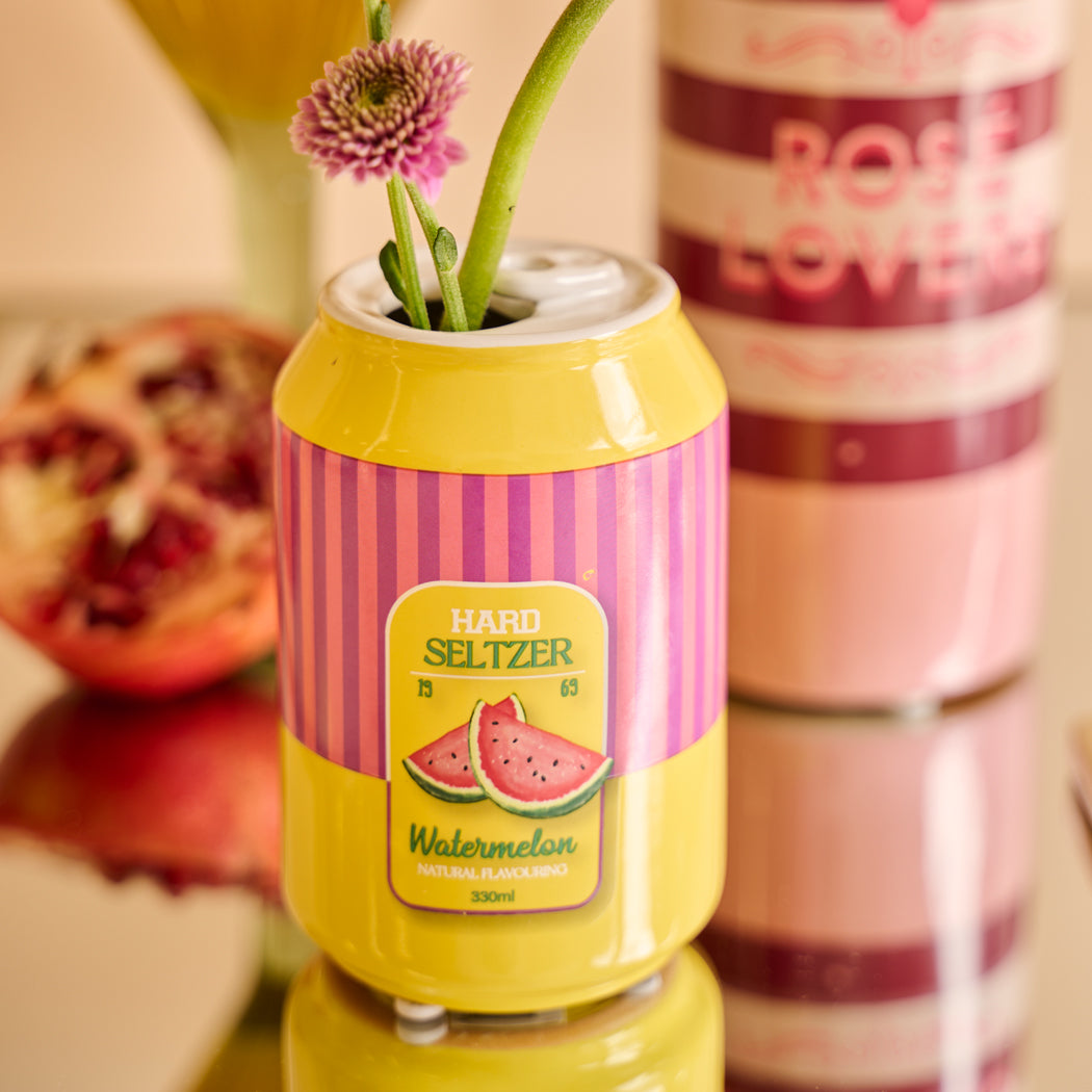 KOART| 1.KAL-7605 Κεραμικό Διακοσμητικό Βάζο Κουτάκι Seltzer 7X7X11 cm