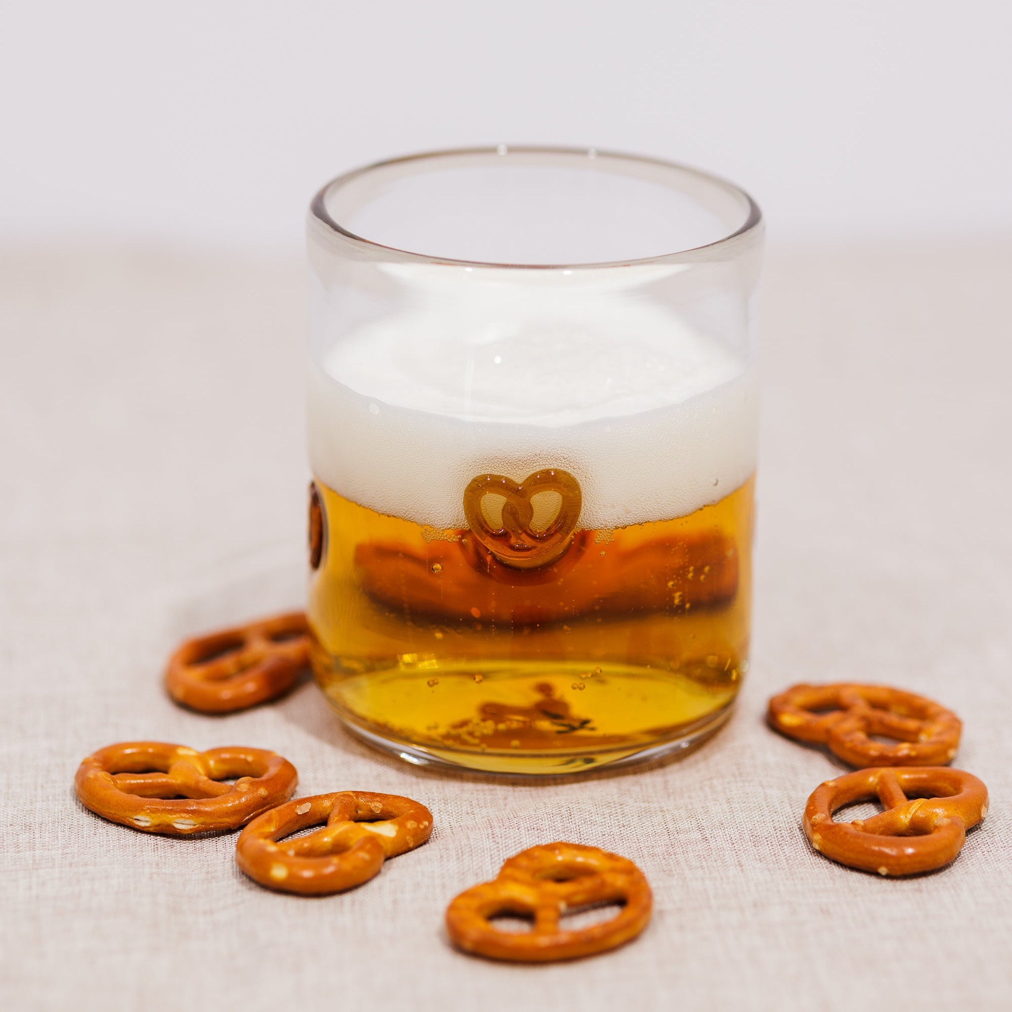 KOART| PRETZEL Σετ 4 Γυάλινα Ποτήρια 420ml