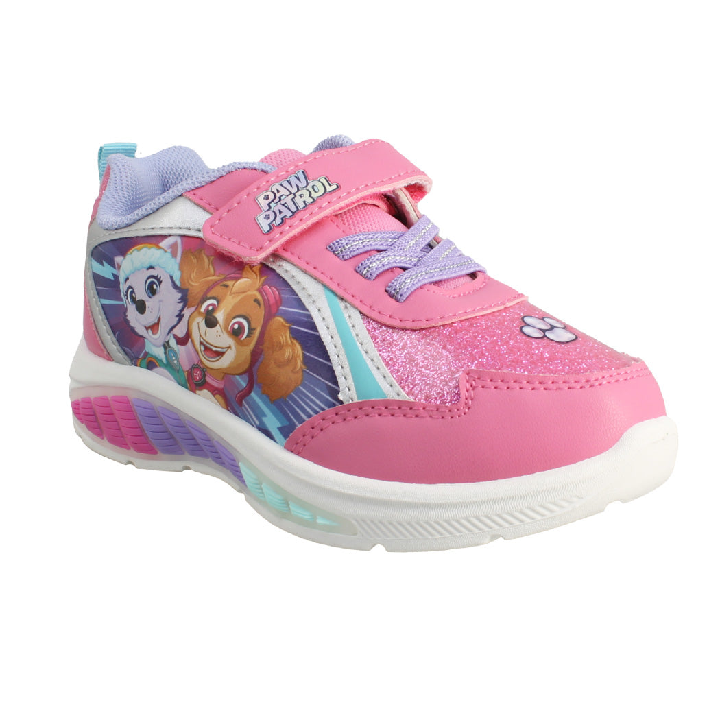 PAWPATROL 141.PW012725 Φούξια Αθλητικό Με Φωτάκια Για Κορίτσια