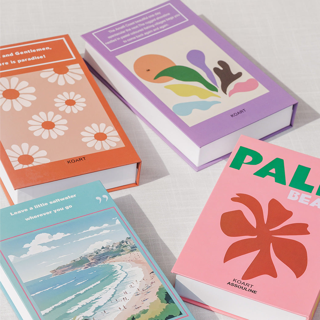 KOART| St.Tropez Διακοσμητικό Βιβλίο/Κουτί με χώρο αποθήκευσης