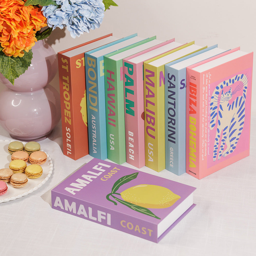 KOART| Amalfi Διακοσμητικό Βιβλίο/Κουτί με χώρο αποθήκευσης