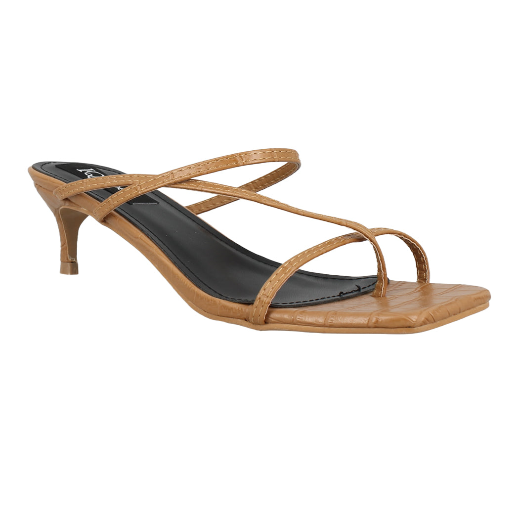 IQSHOES Γυναικείο Mule 18.106.1G-0196 Κάμελ