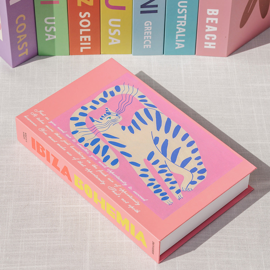 KOART| Ibiza Διακοσμητικό Βιβλίο/Κουτί με χώρο αποθήκευσης