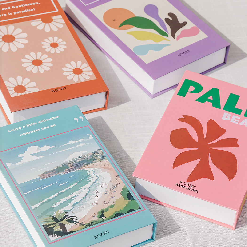 KOART| Ibiza Διακοσμητικό Βιβλίο/Κουτί με χώρο αποθήκευσης