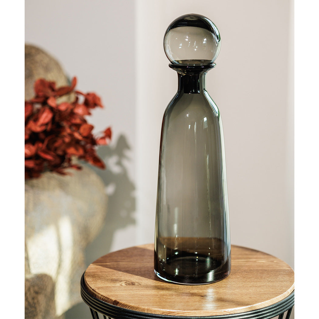 KOART| Kari Γκρι Γυάλινο Διακοσμητικό 42 cm