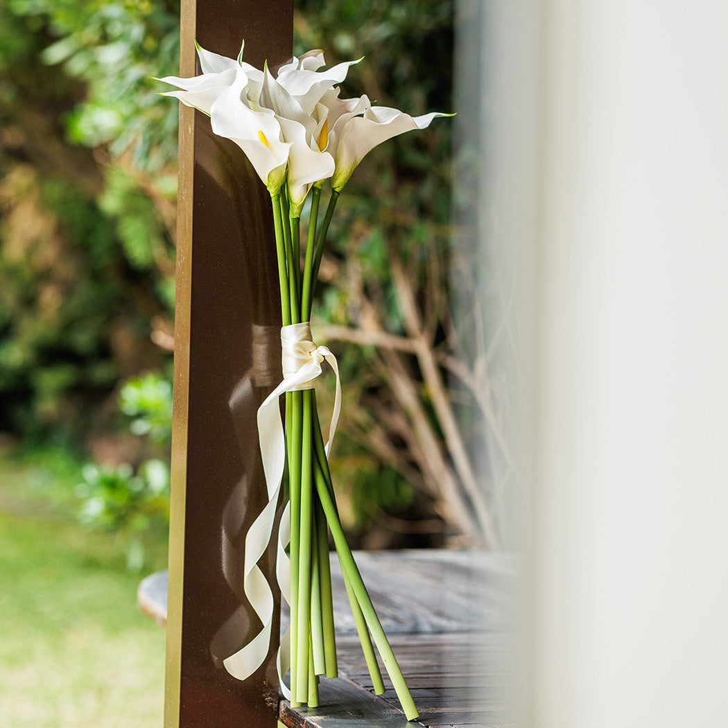 KOART| Krinos Λευκό Τεχνητό Λουλούδι Real Touch 64.5 cm 1τμχ.