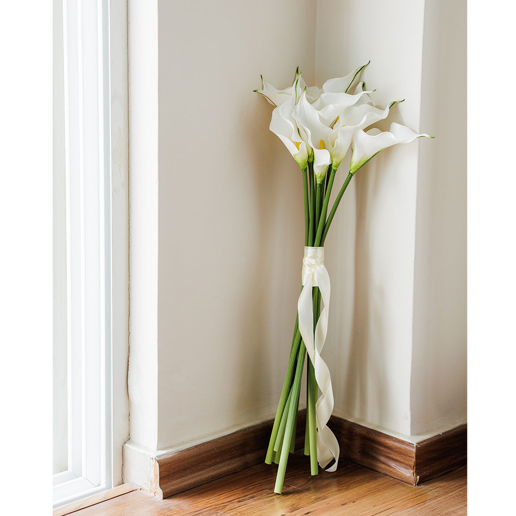 KOART| Krinos Λευκό Τεχνητό Λουλούδι Real Touch 64.5 cm 1τμχ.