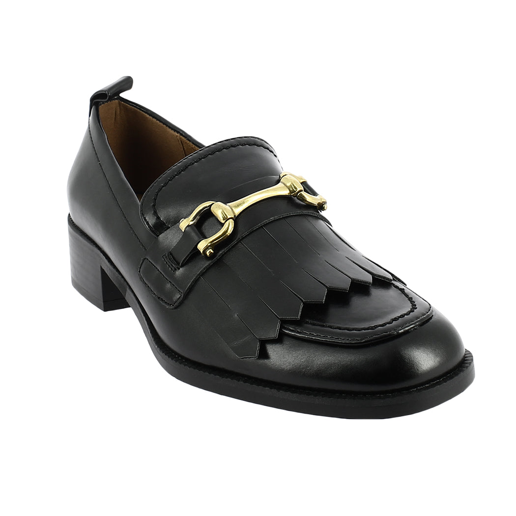 IQSHOES 107.M1651 Μαύρο Γυναικείο loafer