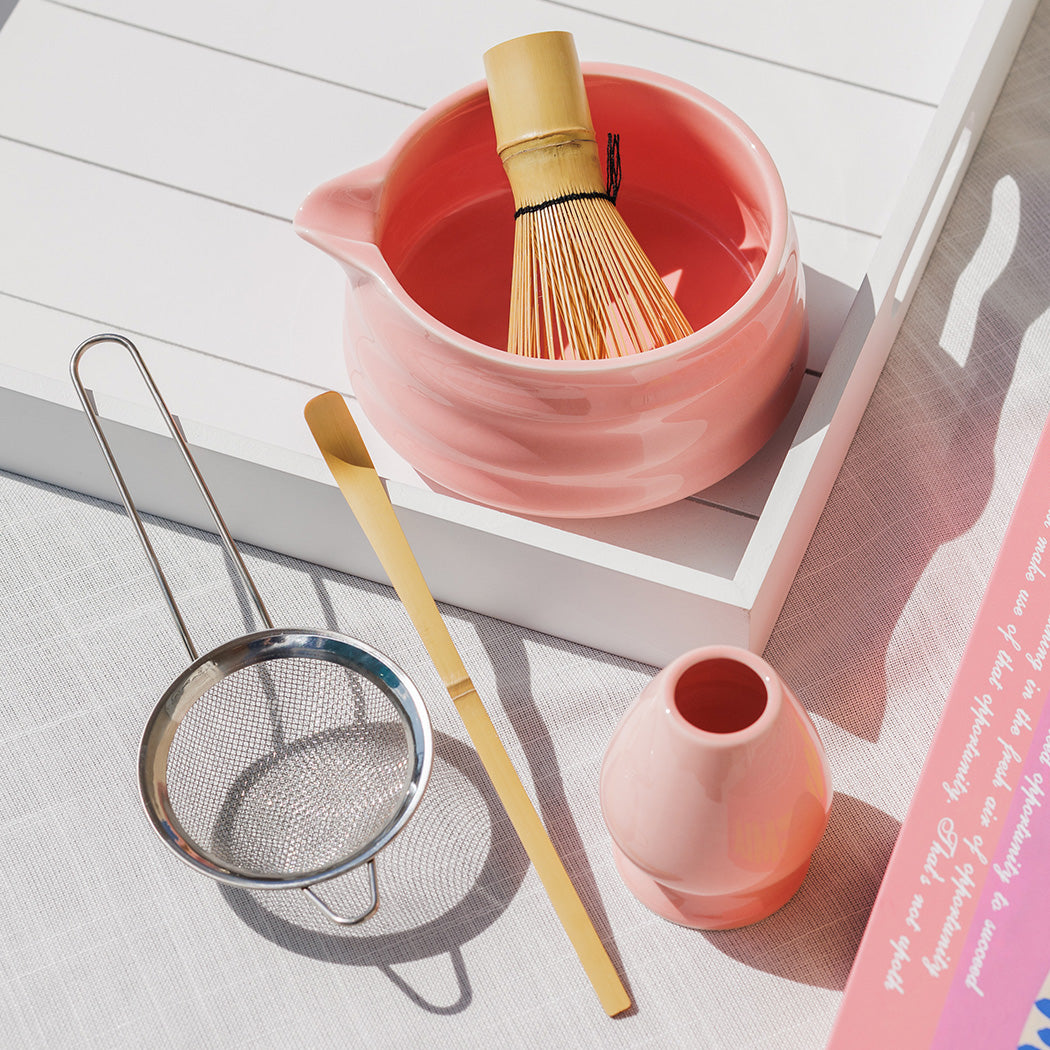 KOART| Matcha Bliss Ροζ Σετ 5 τμχ.