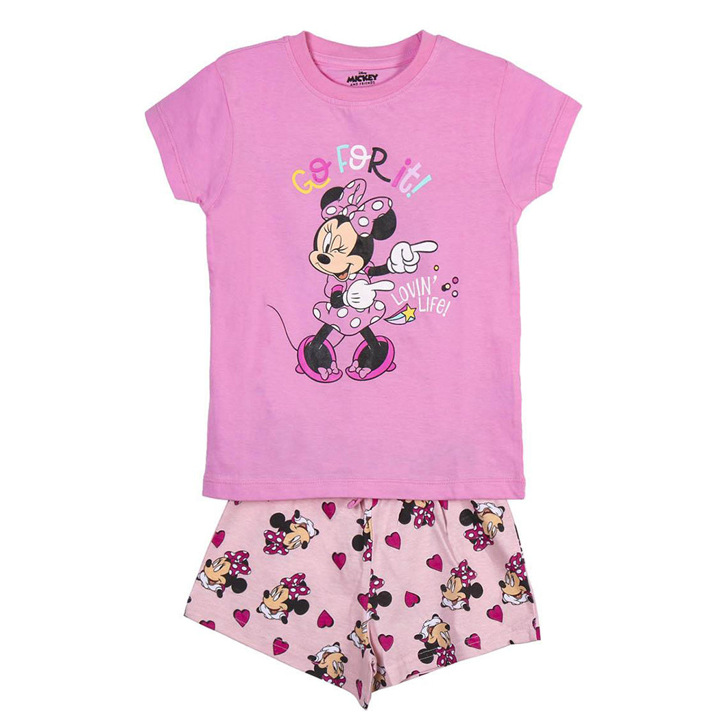 MINNIE Παιδική Πιτζάμα Jersey Για Κορίτσια 142.2200008875 Ροζ