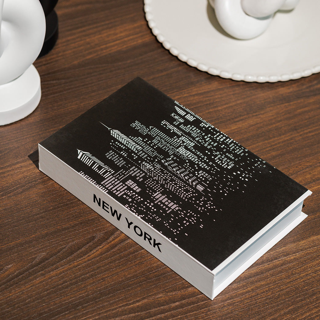 KOART| New York Διακοσμητικό Βιβλίο/Κουτί με χώρο αποθήκευσης