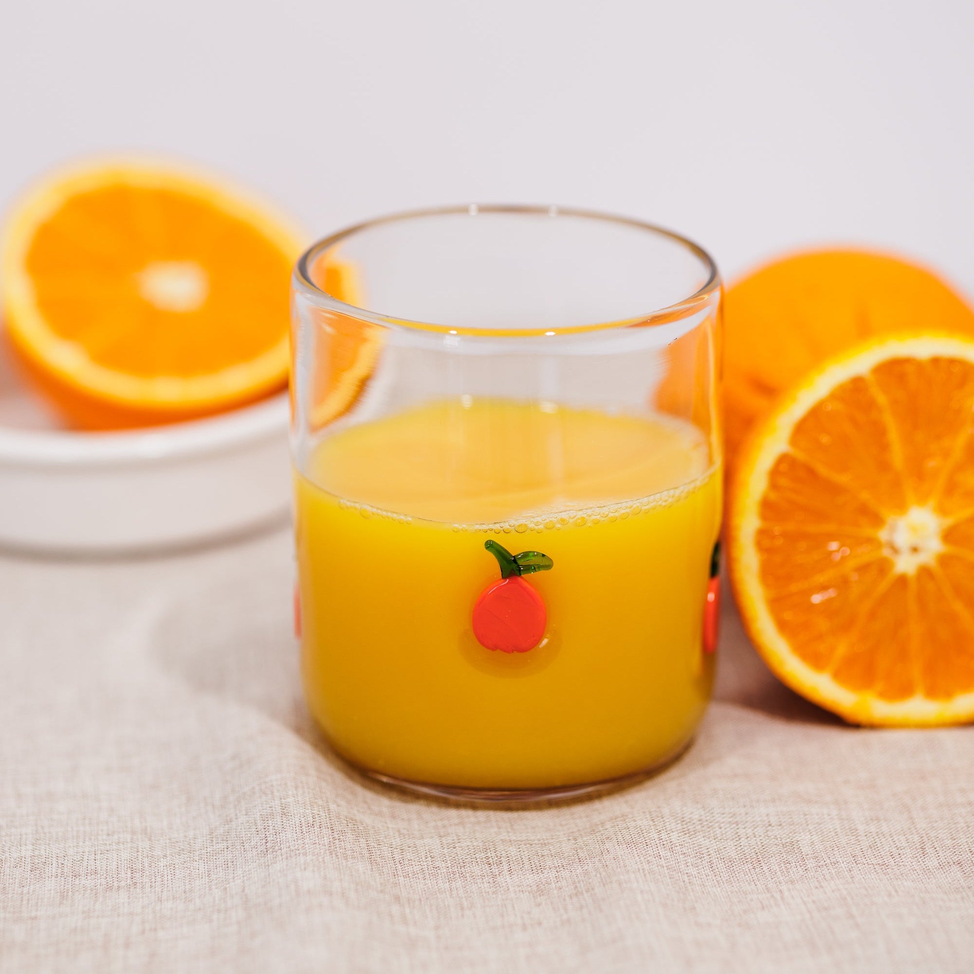 KOART| ORANGE Σετ 4 Γυάλινα Ποτήρια 420ml