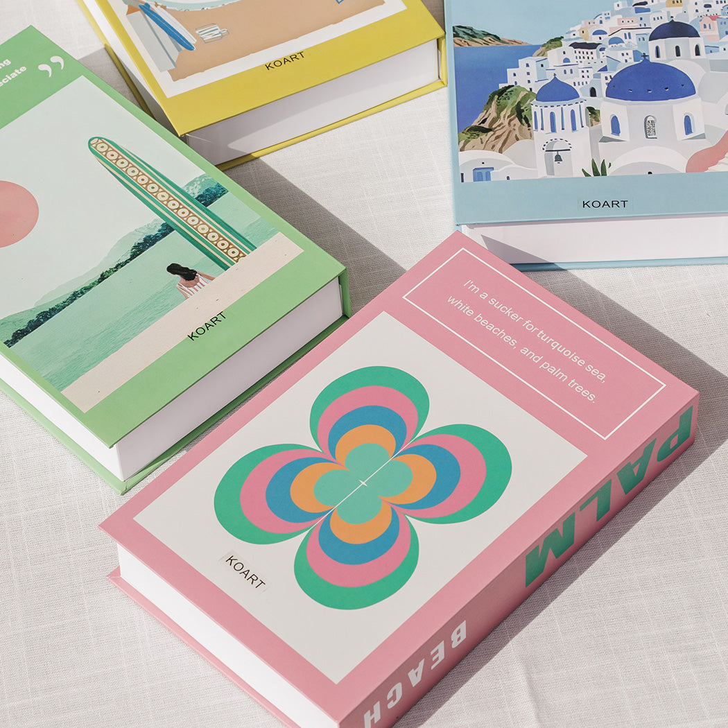 KOART| Palm Διακοσμητικό Βιβλίο/Κουτί με χώρο αποθήκευσης