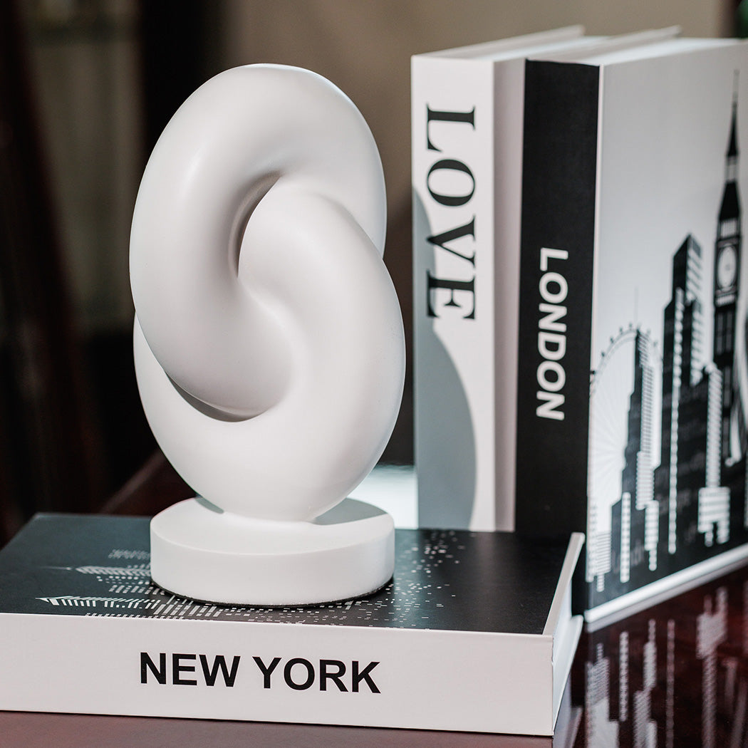 ΚΟART| Sira Διακοσμητικό Λευκό Χρώμα 24 cm