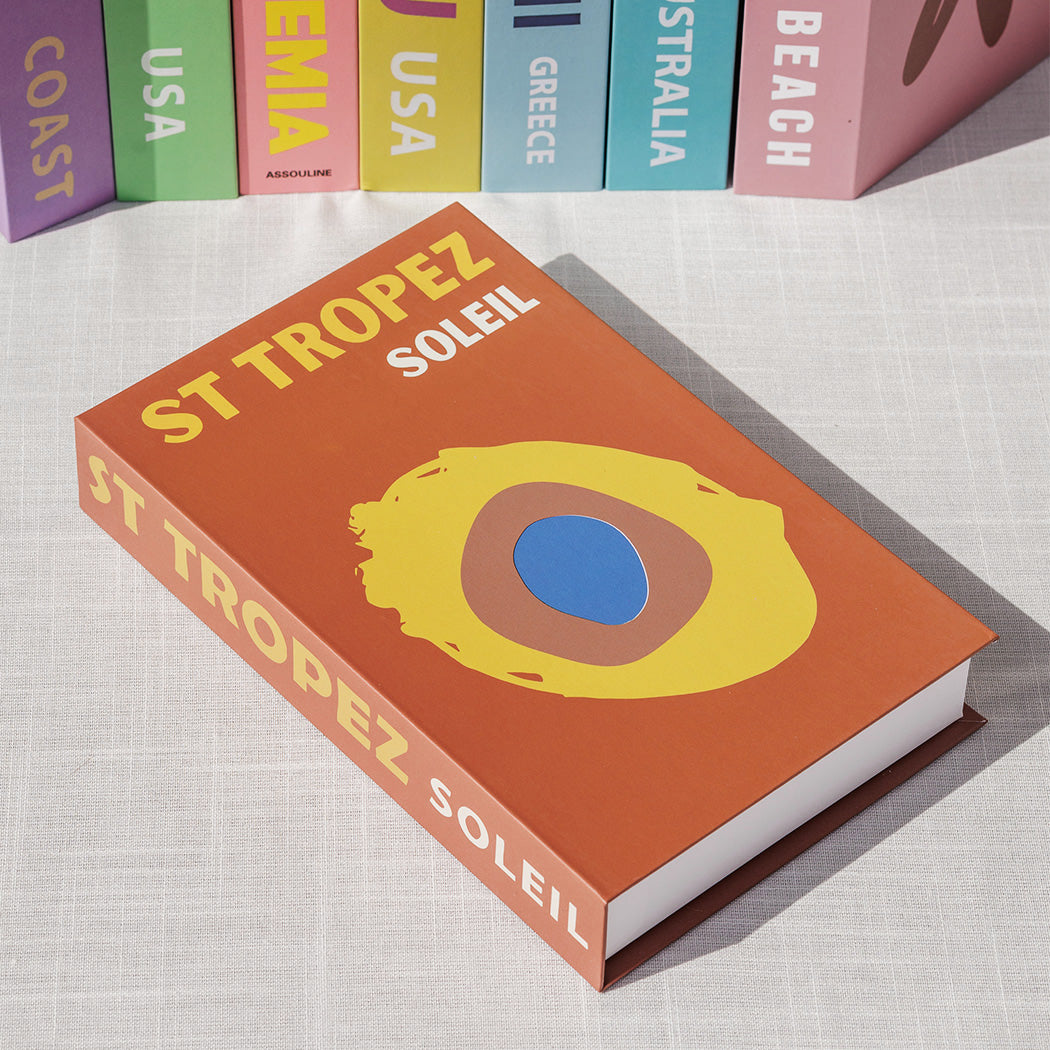 KOART| St.Tropez Διακοσμητικό Βιβλίο/Κουτί με χώρο αποθήκευσης