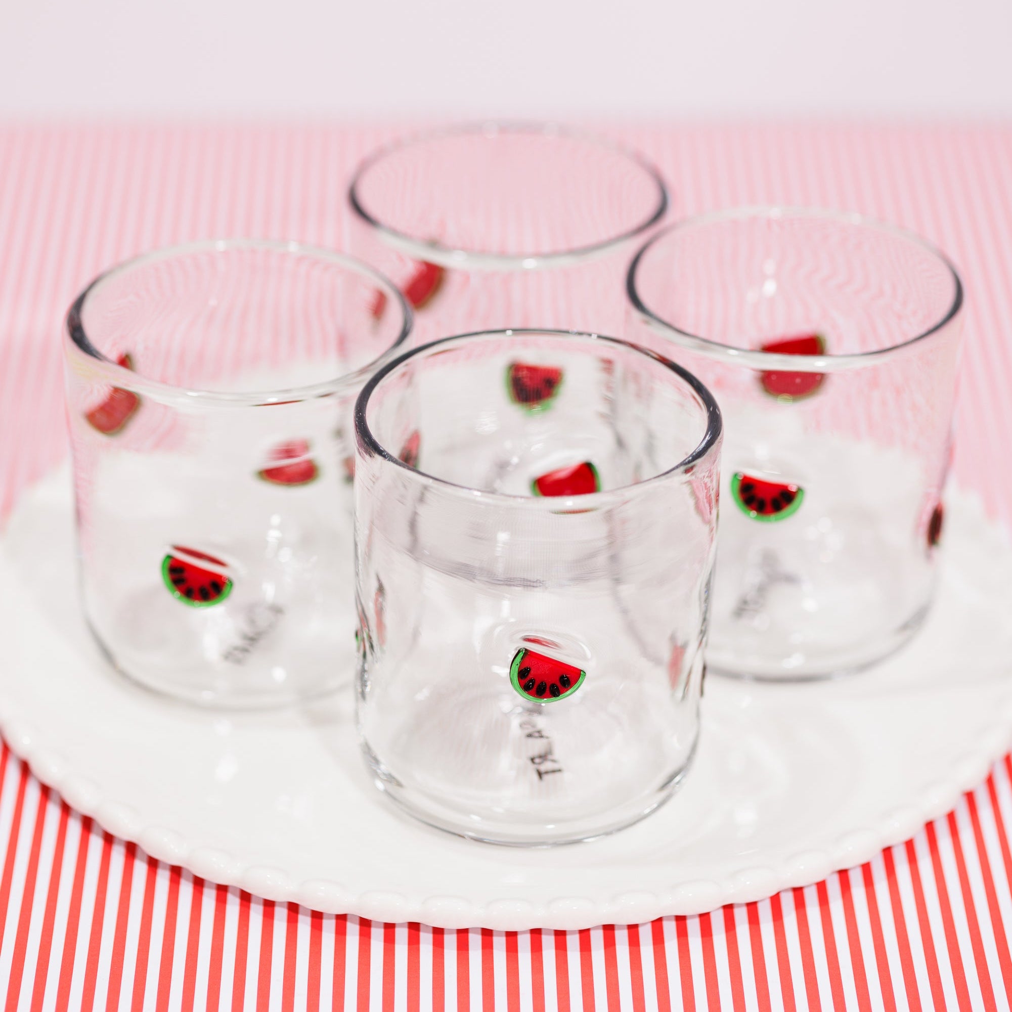 KOART| WATERMELON Σετ 4 Γυάλινα Ποτήρια 420ml